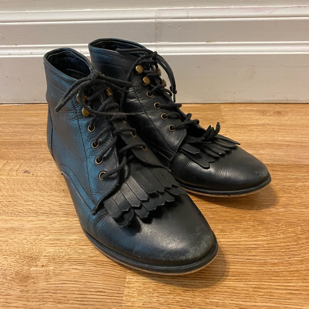 Topshop Loafer Boots